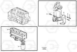 12907 Fuel pump L120E S/N 16001 - 19668 SWE, 64001- USA, 70701-BRA, Volvo Construction Equipment