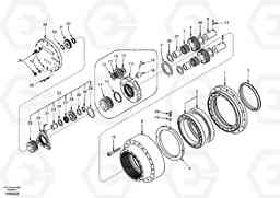 95824 Travel gearbox EC290, Volvo Construction Equipment