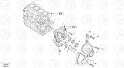 2788 Timing gear housing (front cover) ZL502C SER NO 0503001 -, Volvo Construction Equipment