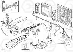 57711 Cable harness, CDC - steering. L330E, Volvo Construction Equipment