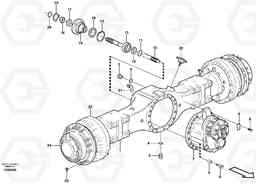 49840 Planetary axle 1, load unit A35D, Volvo Construction Equipment