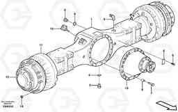 21516 Planetary axle 2, load unit A35D, Volvo Construction Equipment
