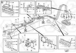 90827 Hydraulic system, Boom, 4,5m EW140 SER NO 1001-1487, Volvo Construction Equipment