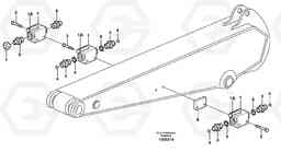 34127 Ball valve for dipper arm EW160 SER NO 1001-1912, Volvo Construction Equipment