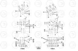 7747 Controls - auxiliary manifold - 3 and 5 bank G700 MODELS S/N 33000 -, Volvo Construction Equipment