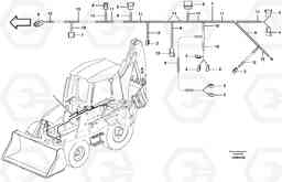 40305 Cable harness chassis BL70, Volvo Construction Equipment