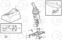 32811 Servo valve with fitting parts L50D, Volvo Construction Equipment