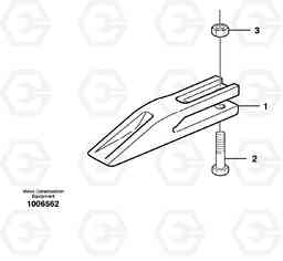 35642 Tooth ATTACHMENTS ATTACHMENTS WHEEL LOADERS GEN. - C, Volvo Construction Equipment