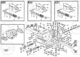 106831 Main valve assembly, assembly block EW200B, Volvo Construction Equipment