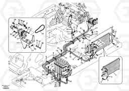73303 Air conditioning line, cooling and heater EC290B, Volvo Construction Equipment