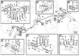 106919 Hydraulic system for dozer blade/support undercarriage EW160B, Volvo Construction Equipment
