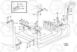 4984 Hydraulic system, oil cooler EW160B, Volvo Construction Equipment