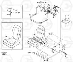 9002 Seat, seat belt and restraint bar MC110, Volvo Construction Equipment