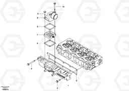 35945 Inlet manifold EC55B, Volvo Construction Equipment