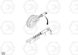 67592 Undercarriage, spring package ECR58, Volvo Construction Equipment