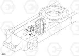 4405 Travel motor with mounting parts EW55B, Volvo Construction Equipment