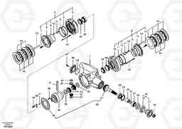 14881 Differential , front axle EW55B, Volvo Construction Equipment