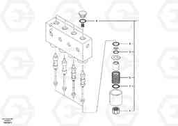 40574 Servo system, solenoid valve EW55B, Volvo Construction Equipment