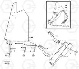 30638 Hose protection, lift cylinder L90E, Volvo Construction Equipment