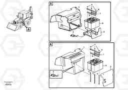 40277 Battery box with fitting parts BL70, Volvo Construction Equipment