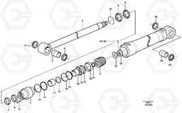 78308 Dipper arm cylinder EW160B, Volvo Construction Equipment