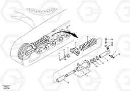 73313 Undercarriage, spring package EC180B, Volvo Construction Equipment