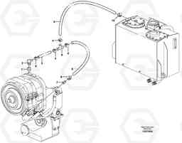 16047 Ventilation for transmission L110E S/N 2202- SWE, 61001- USA, 70401-BRA, Volvo Construction Equipment