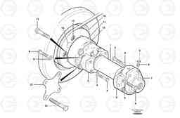 101538 Pump drive shaft G700B MODELS S/N 35000 -, Volvo Construction Equipment