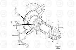 101546 Pump drive shaft G700B MODELS S/N 35000 -, Volvo Construction Equipment