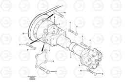 6423 Pump drive shaft - AWD G700B MODELS S/N 35000 -, Volvo Construction Equipment