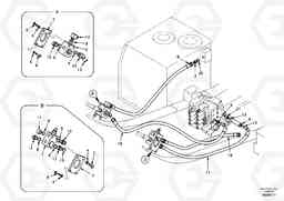 54892 Working hydraulic, hammer and shear for upper EC140, Volvo Construction Equipment