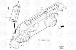 53289 Mudguards - rear G700B MODELS S/N 35000 -, Volvo Construction Equipment