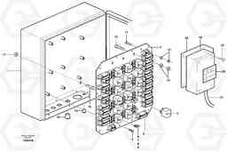 87014 Electrical distribution box EC160 SER NO 1001-, Volvo Construction Equipment