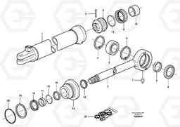 102832 Hydraulic cylinder A35D, Volvo Construction Equipment