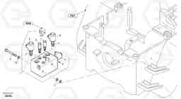 3657 Control valve - Boom suspension system (BSS) L45B S/N 1941500 - S/N 1951500 -, Volvo Construction Equipment