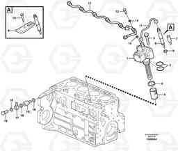 64284 Fuel injection pump with fitting parts EC240B, Volvo Construction Equipment