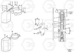 6523 Safety valve ( boom cylinder ) EW70 TYPE 262, Volvo Construction Equipment