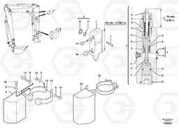 10437 Safety valve (boom cylinder / intermediate boom cylinder) EW70VV TYPE 262, Volvo Construction Equipment