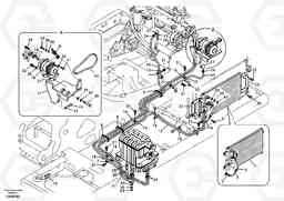 75177 Air conditioning line, cooling and heater EC240B, Volvo Construction Equipment