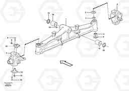 5344 Front axle BL60, Volvo Construction Equipment