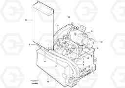41999 Hydraulic oil cooler circuit - AWD G700B MODELS S/N 35000 -, Volvo Construction Equipment