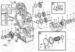 106685 Transfer case, housing and covers L90E, Volvo Construction Equipment