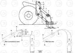 19606 Front mount scarifier and circuit G700B MODELS S/N 35000 -, Volvo Construction Equipment