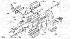 21611 Engine gasket kit ZL302C SER NO 2404001 -, Volvo Construction Equipment