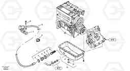 3203 Motor oil preheating ZL502C SER NO 0503001 -, Volvo Construction Equipment