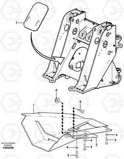 28511 Belly guard, front. L70E, Volvo Construction Equipment