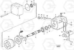 105014 Hydraulic pump A25E, Volvo Construction Equipment
