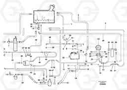 47960 Main Hydraulic circuit - rear G700B MODELS S/N 35000 -, Volvo Construction Equipment