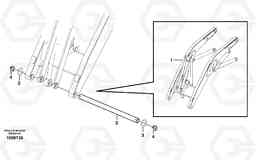 44367 Transport bracket without front bucket BL60 S/N 11315 -, Volvo Construction Equipment