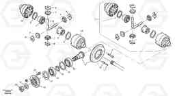 39034 Differential - front axle ZL502C SER NO 0503001 -, Volvo Construction Equipment